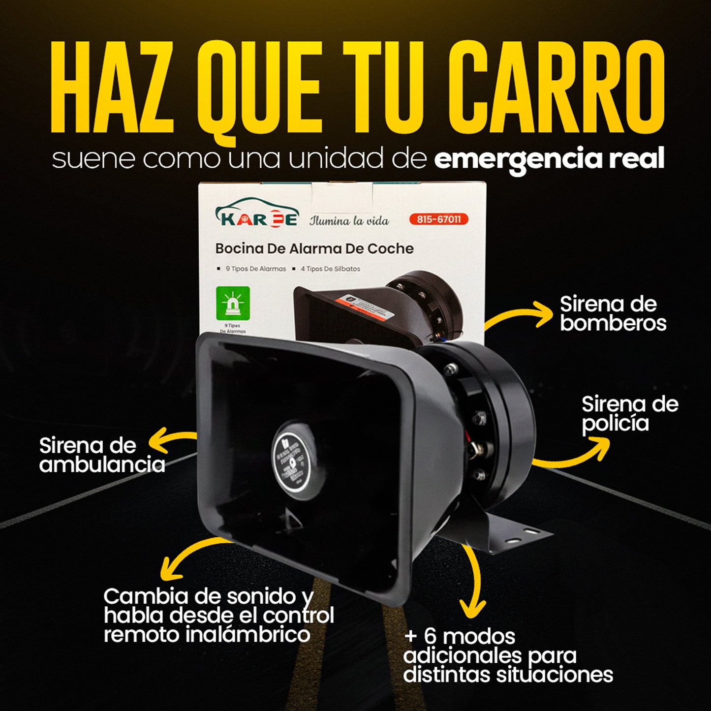 ALTO PARLANTE - 200W KAREE™ – Potencia con Garantía Real