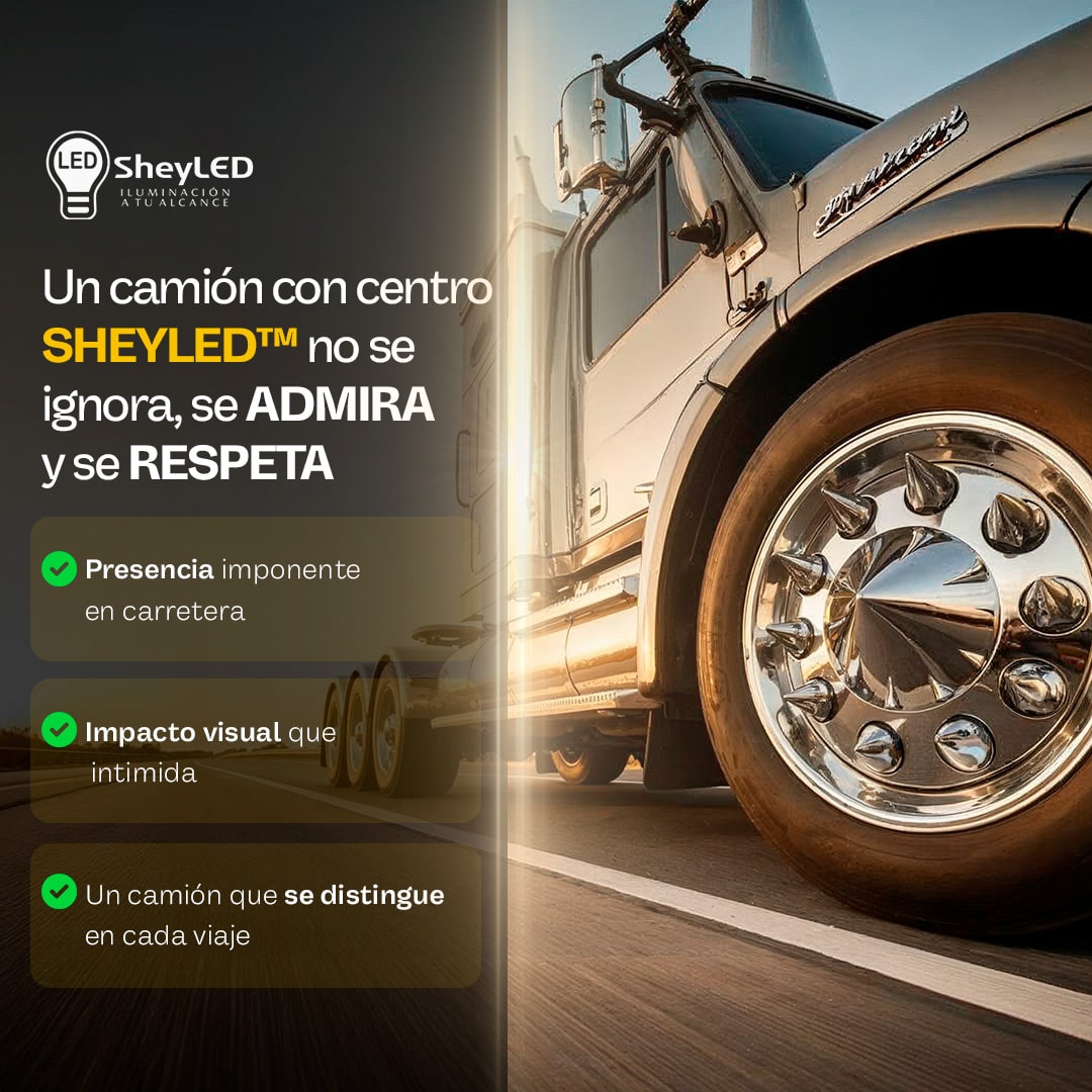 SheyLED™ JUEGO DE CENTRO 6 RUEDAS ARO – Envío Gratis RD