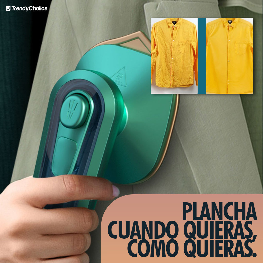 Mini Plancha de Vapor SteamLite — Ropa impecable en segundos