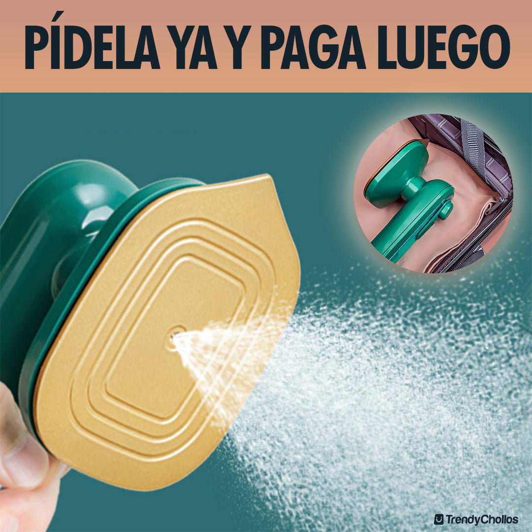 Mini Plancha de Vapor SteamLite — Ropa impecable en segundos