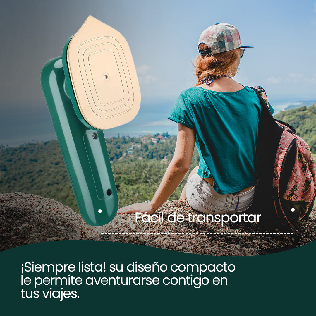 Mini Plancha de Vapor SteamLite — Ropa impecable en segundos