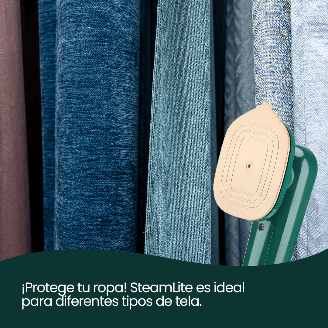 Mini Plancha de Vapor SteamLite — Ropa impecable en segundos