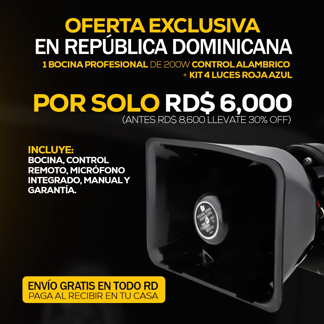 ALTO PARLANTE - 200W KAREE™ – Potencia con Garantía Real