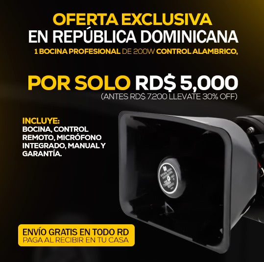 ALTO PARLANTE - 200W KAREE™ – Potencia con Garantía Real