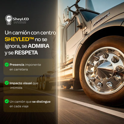 SheyLED™ JUEGO DE CENTRO 6 RUEDAS ARO – Envío Gratis RD