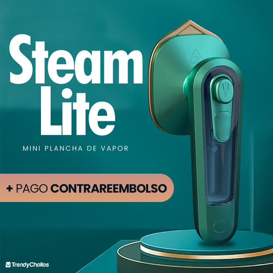 Mini Plancha de Vapor SteamLite — Ropa impecable en segundos