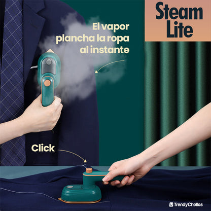 Mini Plancha de Vapor SteamLite — Ropa impecable en segundos