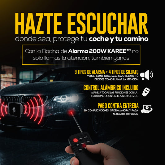 ALTO PARLANTE - 200W KAREE™ – Potencia con Garantía Real