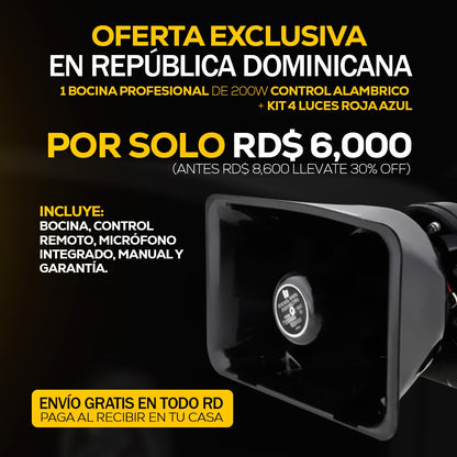 ALTO PARLANTE - 200W KAREE™ – Potencia con Garantía Real